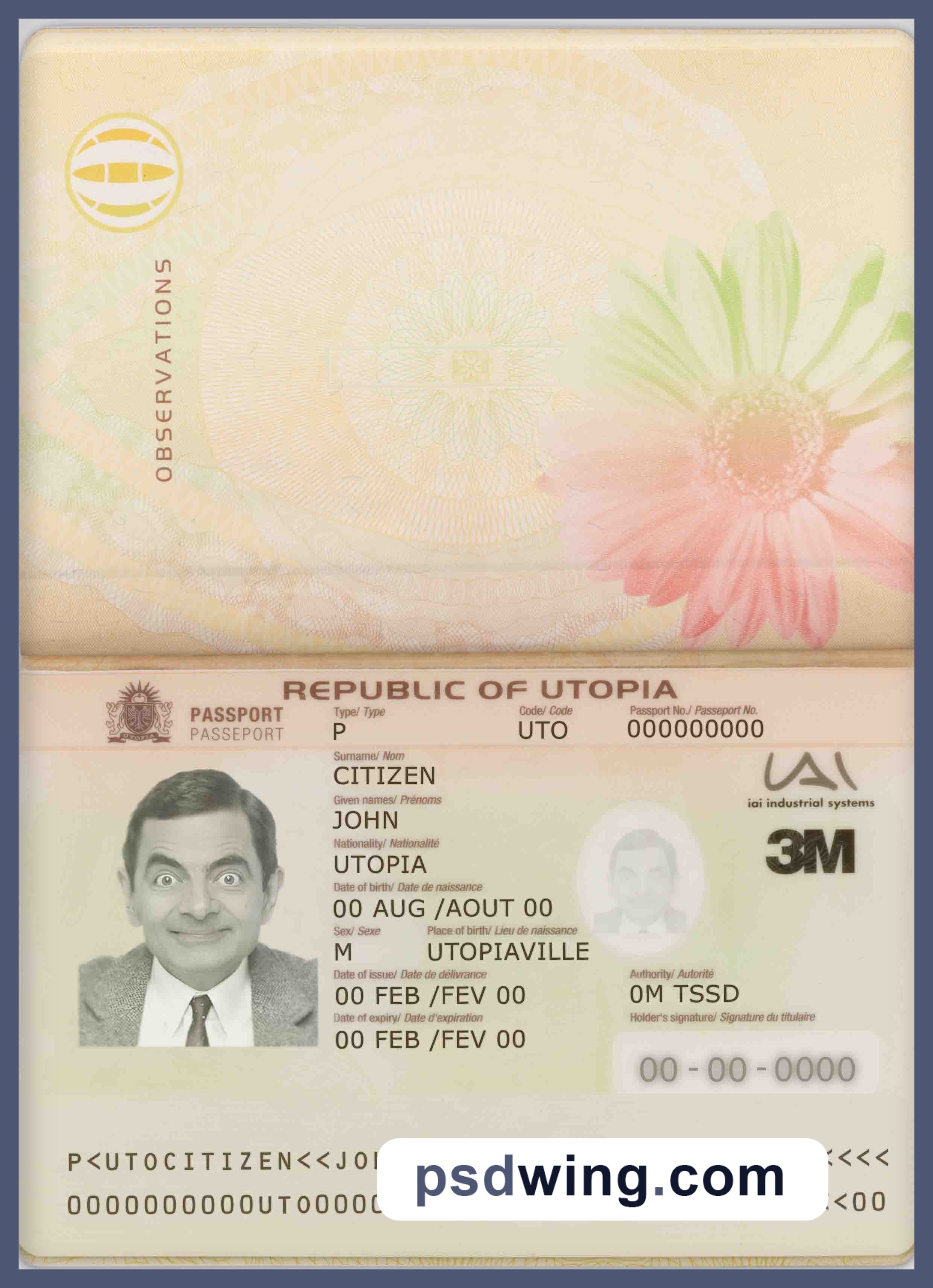 Utopia Passport